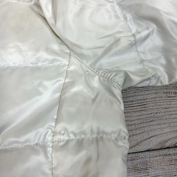 Ralph Lauren RLX Down Puffer Zip White Jacket Women’s Size S - Picture 11 of 13